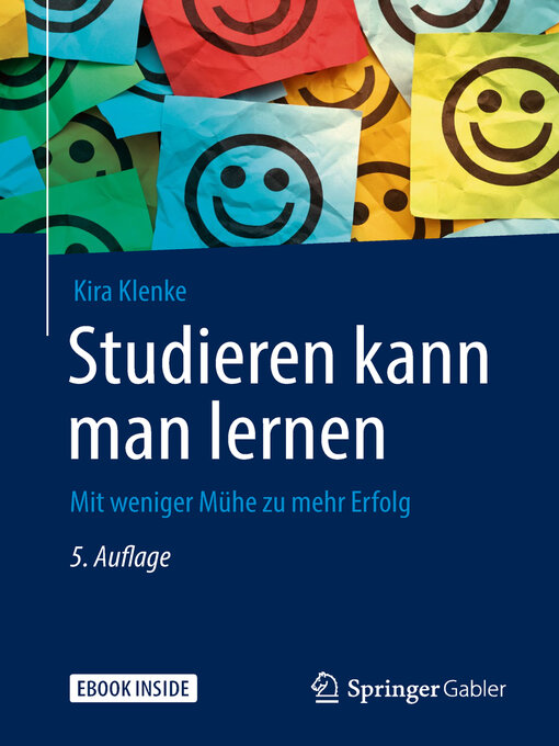 Title details for Studieren kann man lernen by Kira Klenke - Available